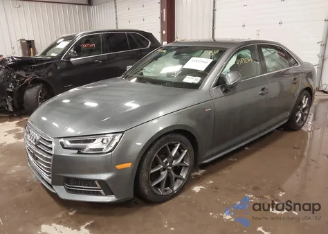 2017 Audi A4 2.0T Premium from USA, damaged, VIN WAUENAF41HN020826